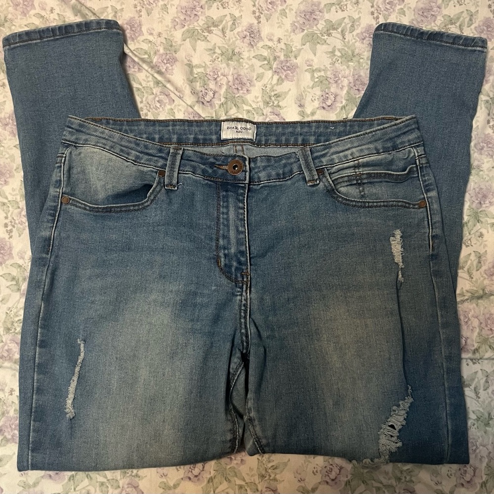 Light Blue Ross Skinny Jeans